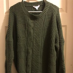 Time and Tru Green Sweater (XXL)